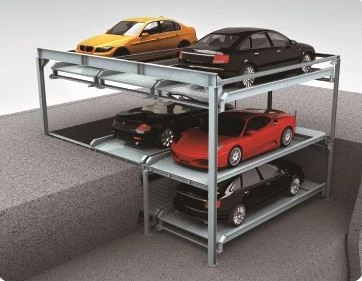 Enkelt lyftparkeringssystem