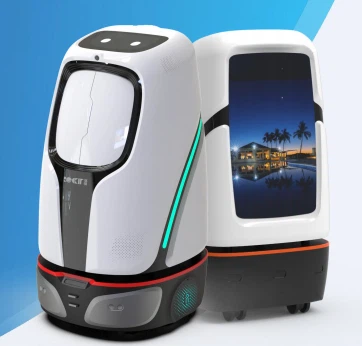 Multifunktionella måltider Servitör Robot